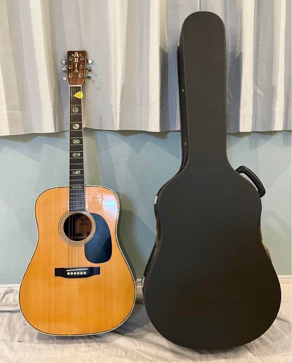 Yahoo!オークション - 美品 Aria アリア アコースティックギター W-30D