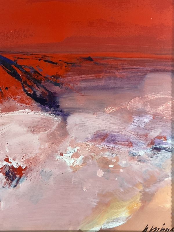 Yahoo!オークション - 真作 油彩 三浦義幸 『赤富士』 P12 ブラジル日