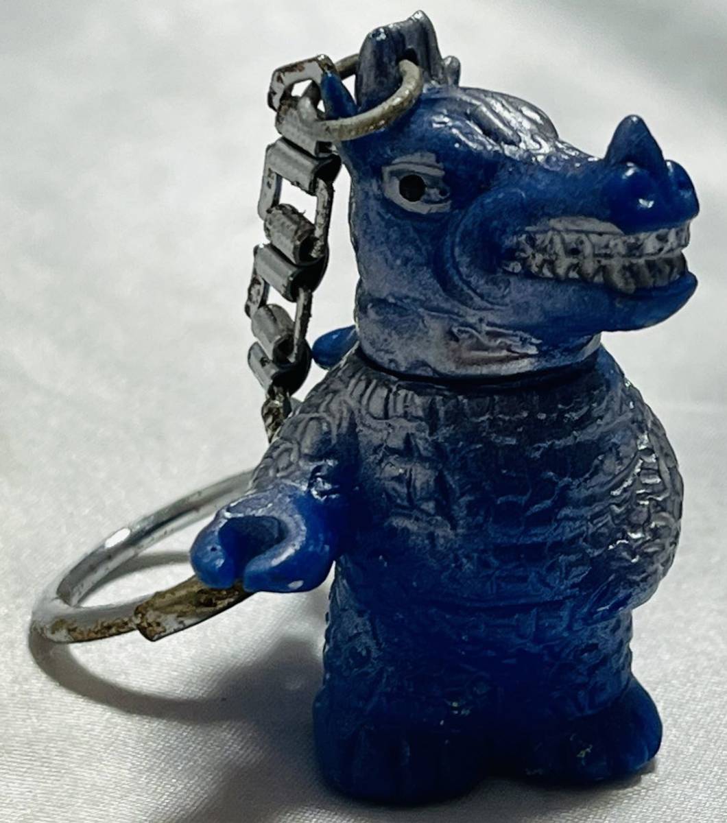 当時物 アンギラス ミニソフビ キーホルダー 怪獣 ゴジラ 円谷プロ