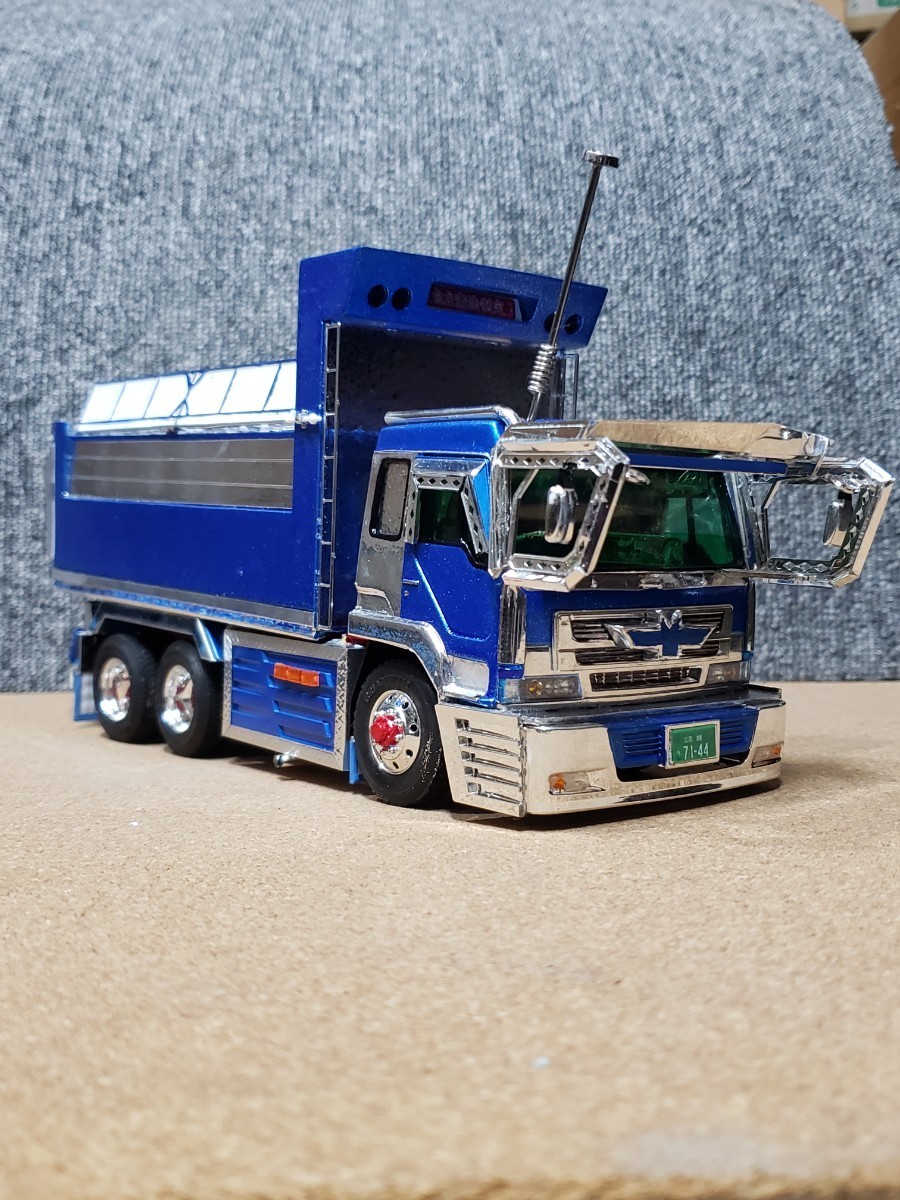 Yahoo!オークション - 1/32デコトラプラモデル/ダンプ/アオシマ