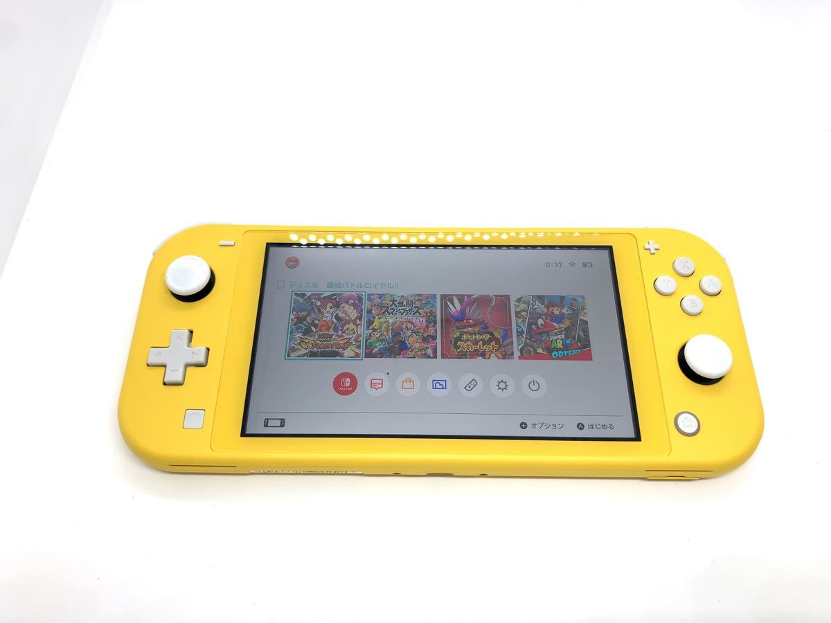 初期化.動作確認済ニンテンドースイッチライト HDH−S-JXE-C0イエロー-蓬緑