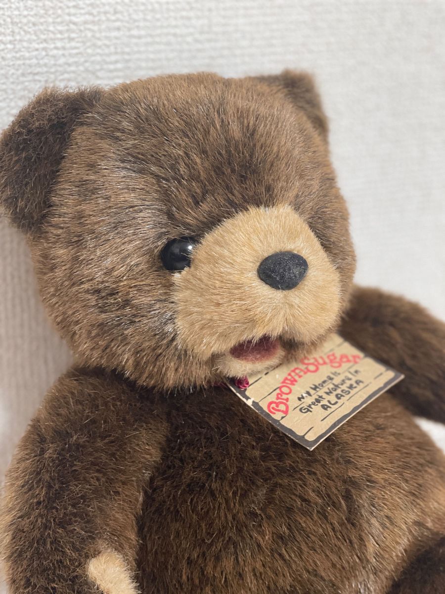 1970 80年代 ビンテージ ファースト社 くまのぬいぐるみ 1970 80年代