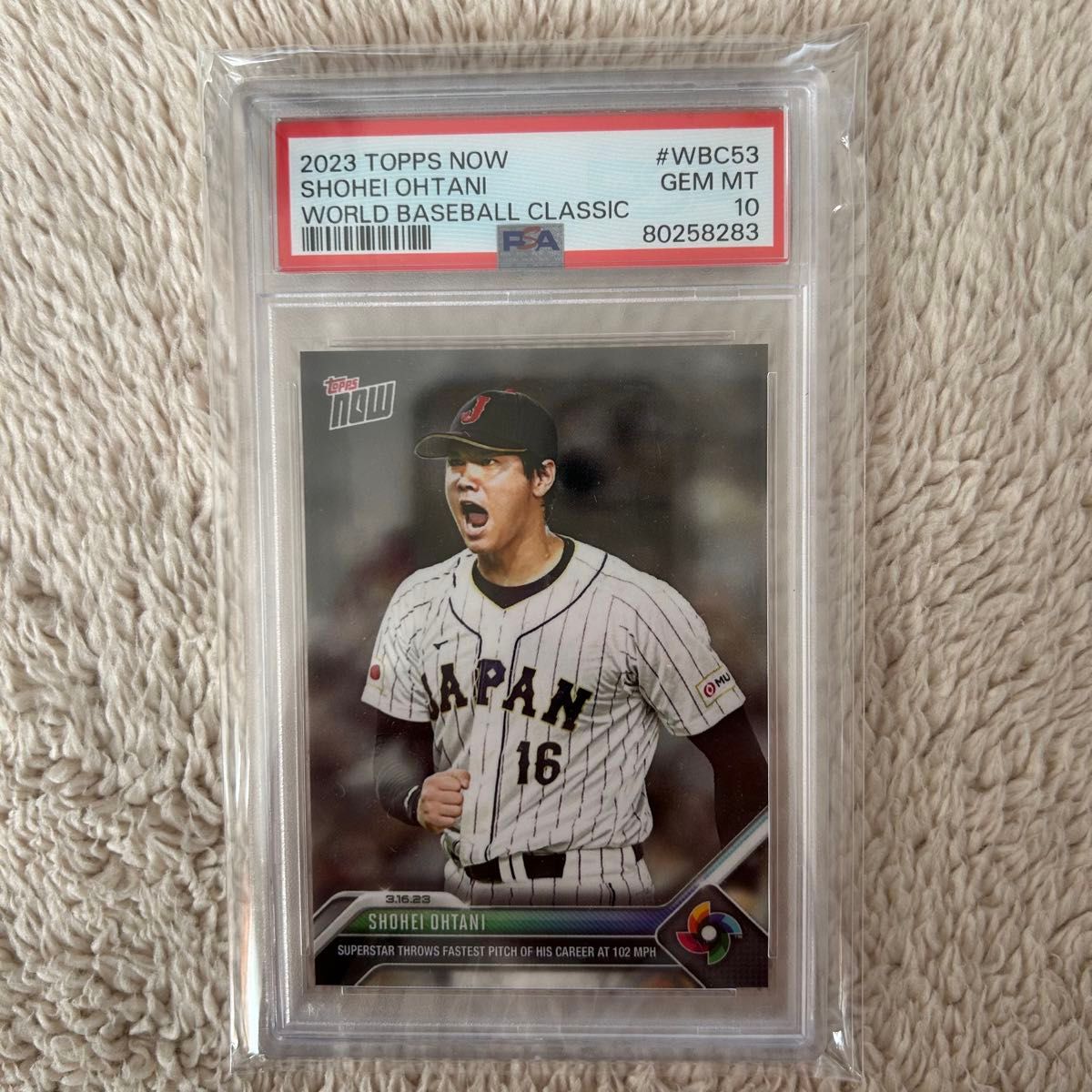 TOPPS 2023 FINEST 大谷翔平 日本代表 PSA10 カード TOPPS 2023 FINEST