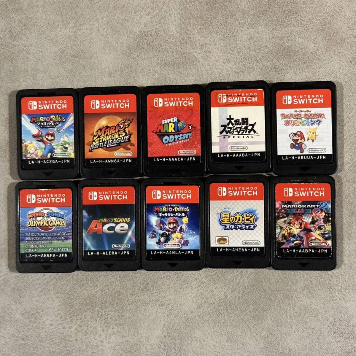 Yahoo!オークション - 【動作品】10本 ニンテンドー スイッチ ソフトの