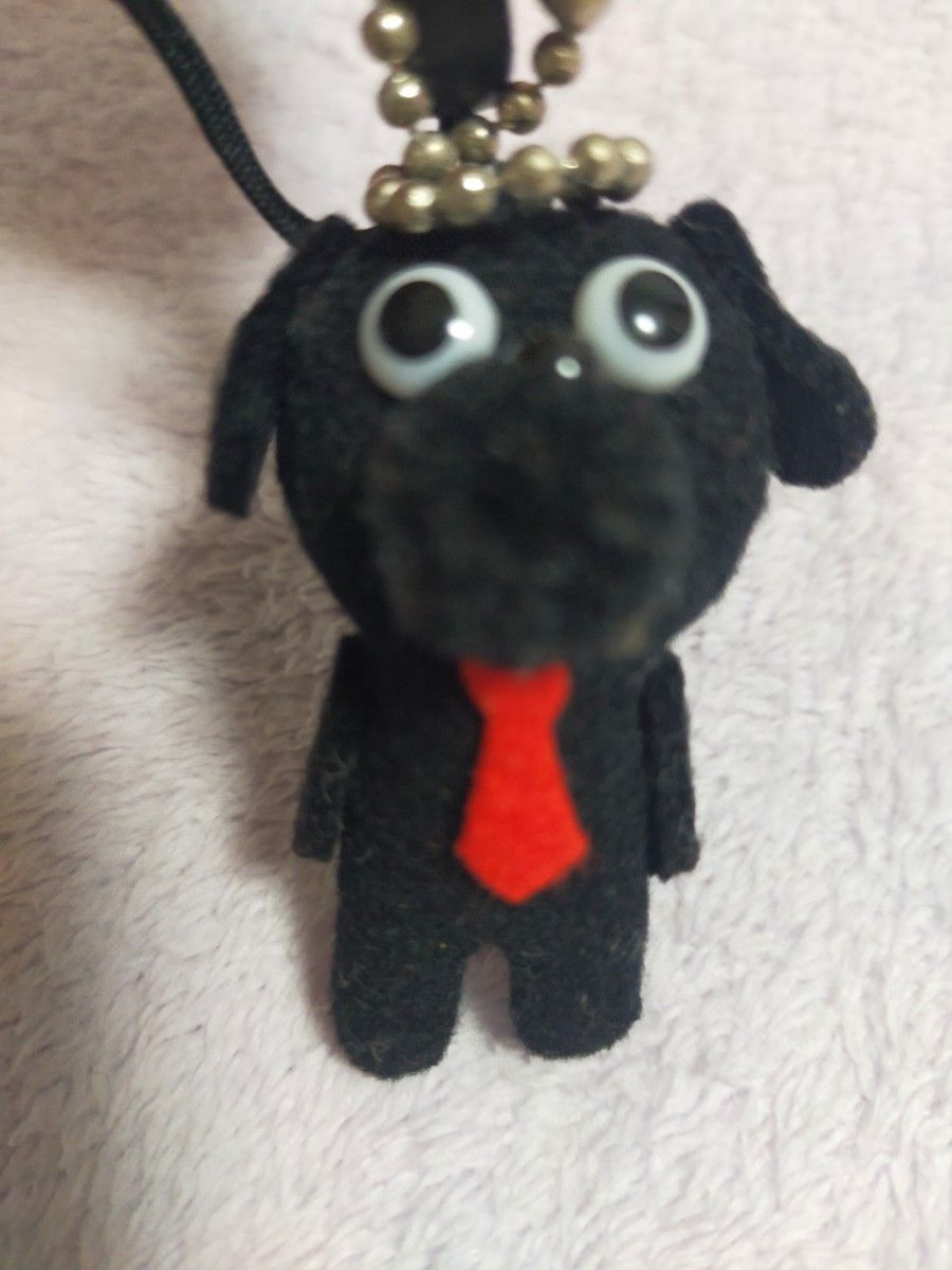 アサヒビール 黒生 黒べえ ぬいぐるみ マスコット ストラップ 非売品