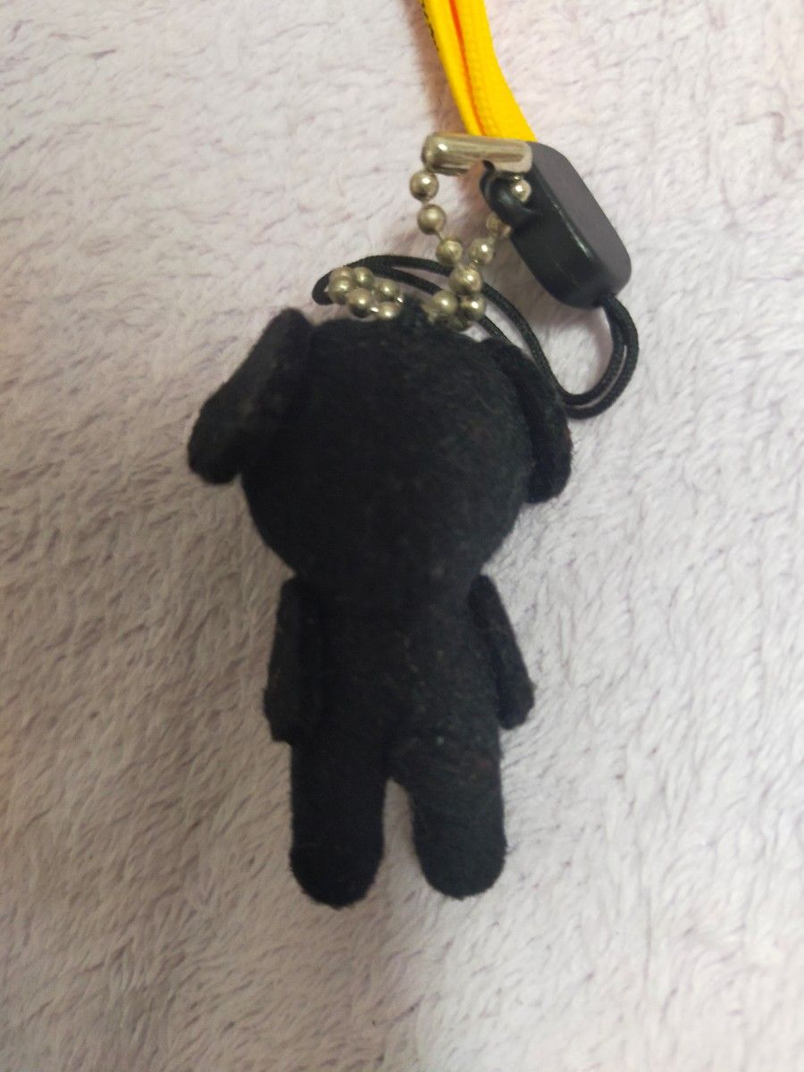 アサヒビール 黒生 黒べえ ぬいぐるみ マスコット ストラップ 非売品