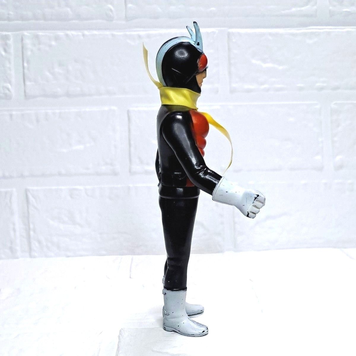 ライダー マン 激レア 4 号 ライダー 超希少 ソフビ ミドルサイズ 放送