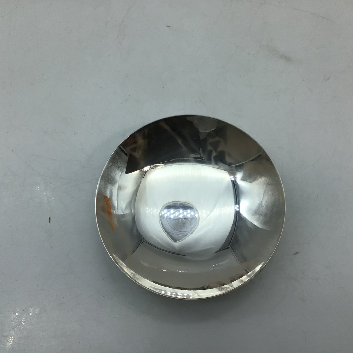 純銀盃皿のみ 甲台無し 銀杯 う*I様 純銀銀杯 純銀盃 純銀盃 127g 純銀