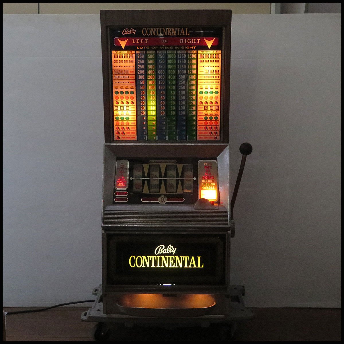 西濃支店止め着払い専用 パチスロ 実機 コンチネンタル 初代 西濃支店