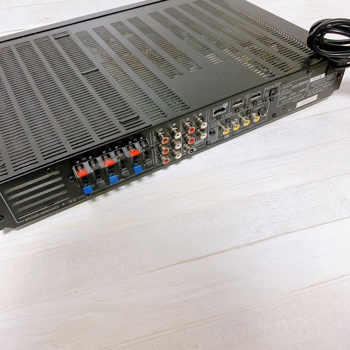 DENON 5.1chホームシアター DHT-S500HD スタンド付 DENON 5.1ch