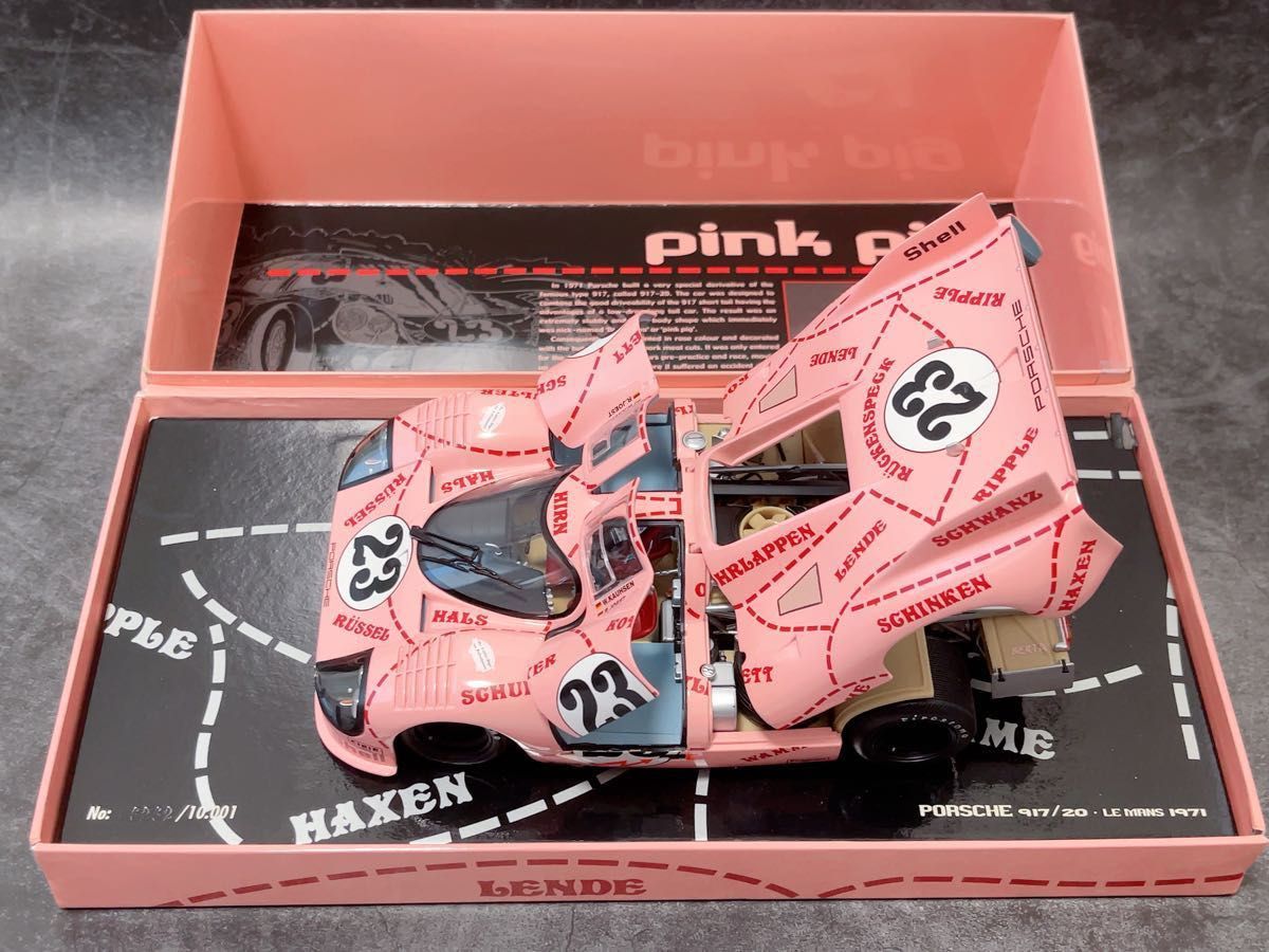 1/18 ポルシェ 917/20 ピンクピッグ ルマン 1971 Pink Pig PORSCHE PMA