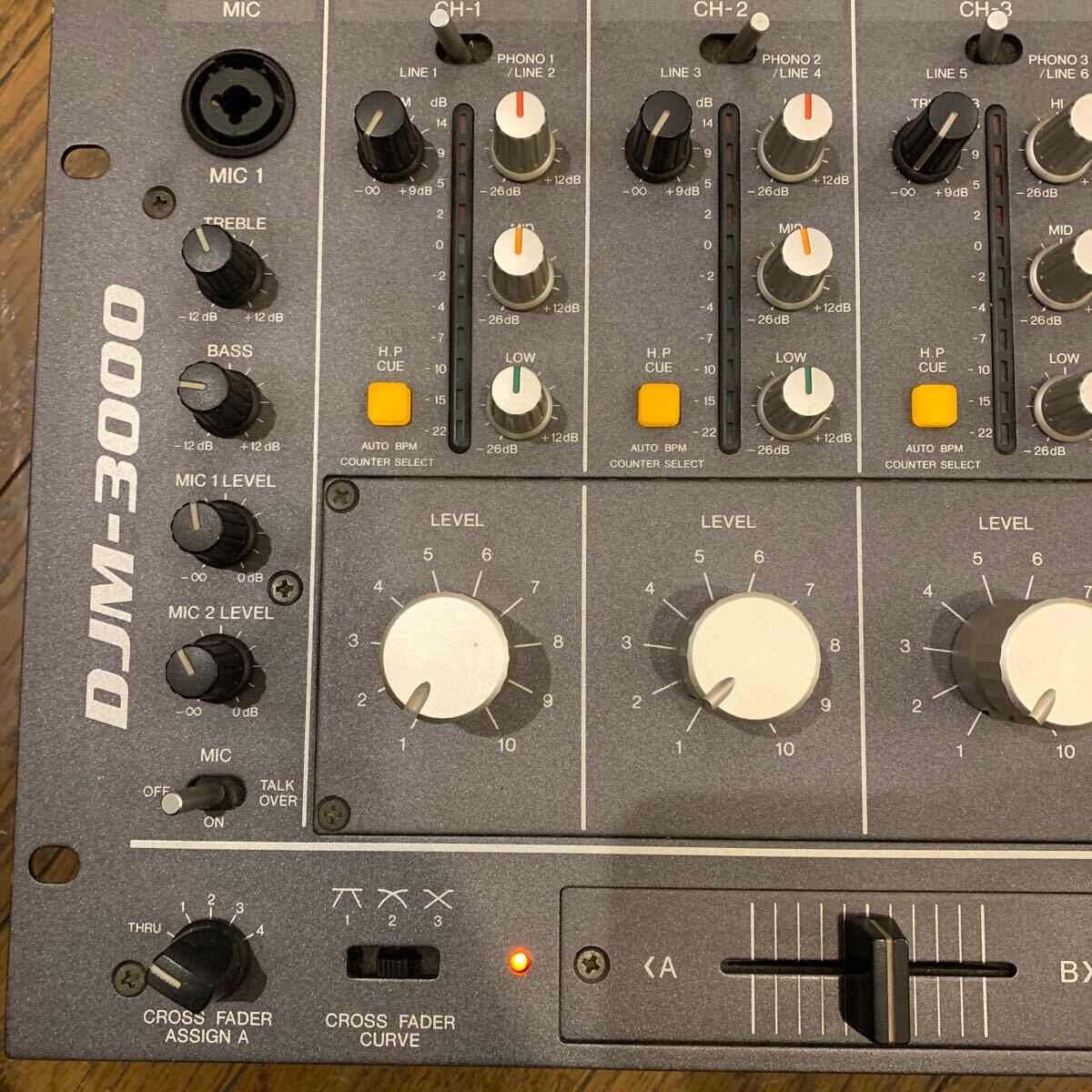 Yahoo!オークション - Pioneer DJミキサー DJM-3000 ロータリーフェー
