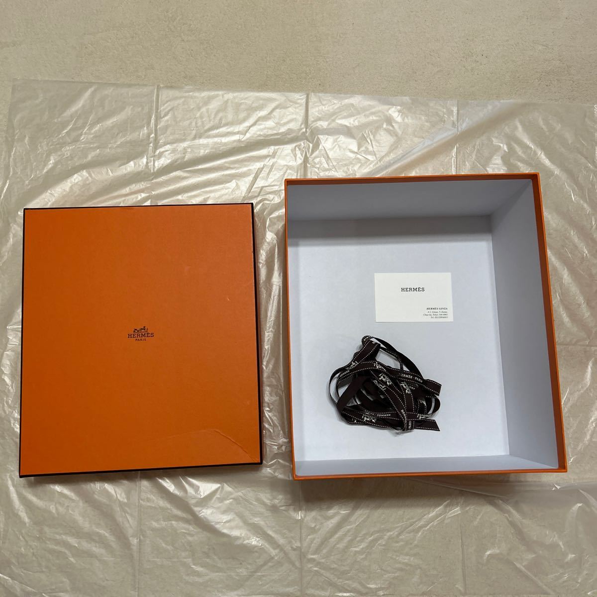 HERMES 空箱 バーキン25 ギフト箱 1497 HERMES 空箱 バーキン25 ギフト