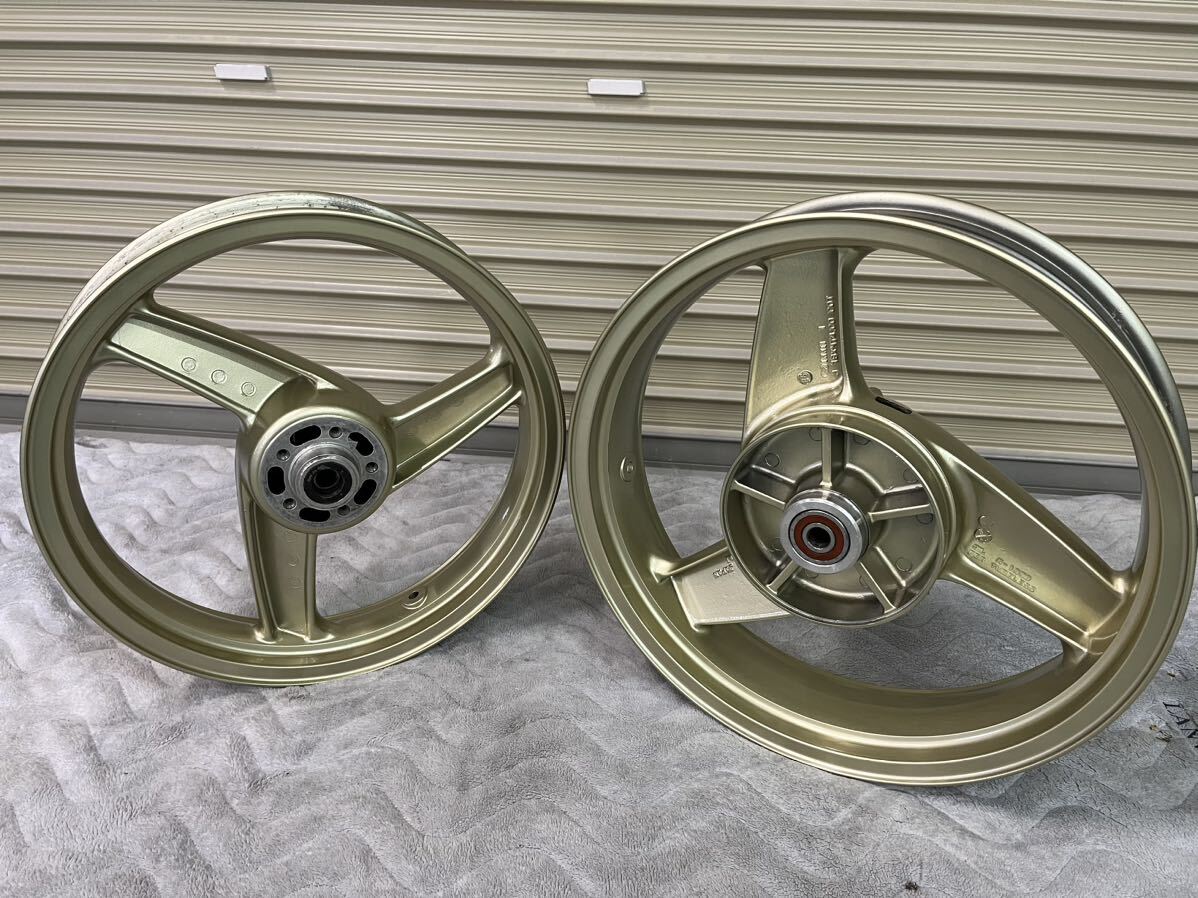 Yahoo!オークション - ZRX400 zrx400 純正ホイール 塗装後未使用