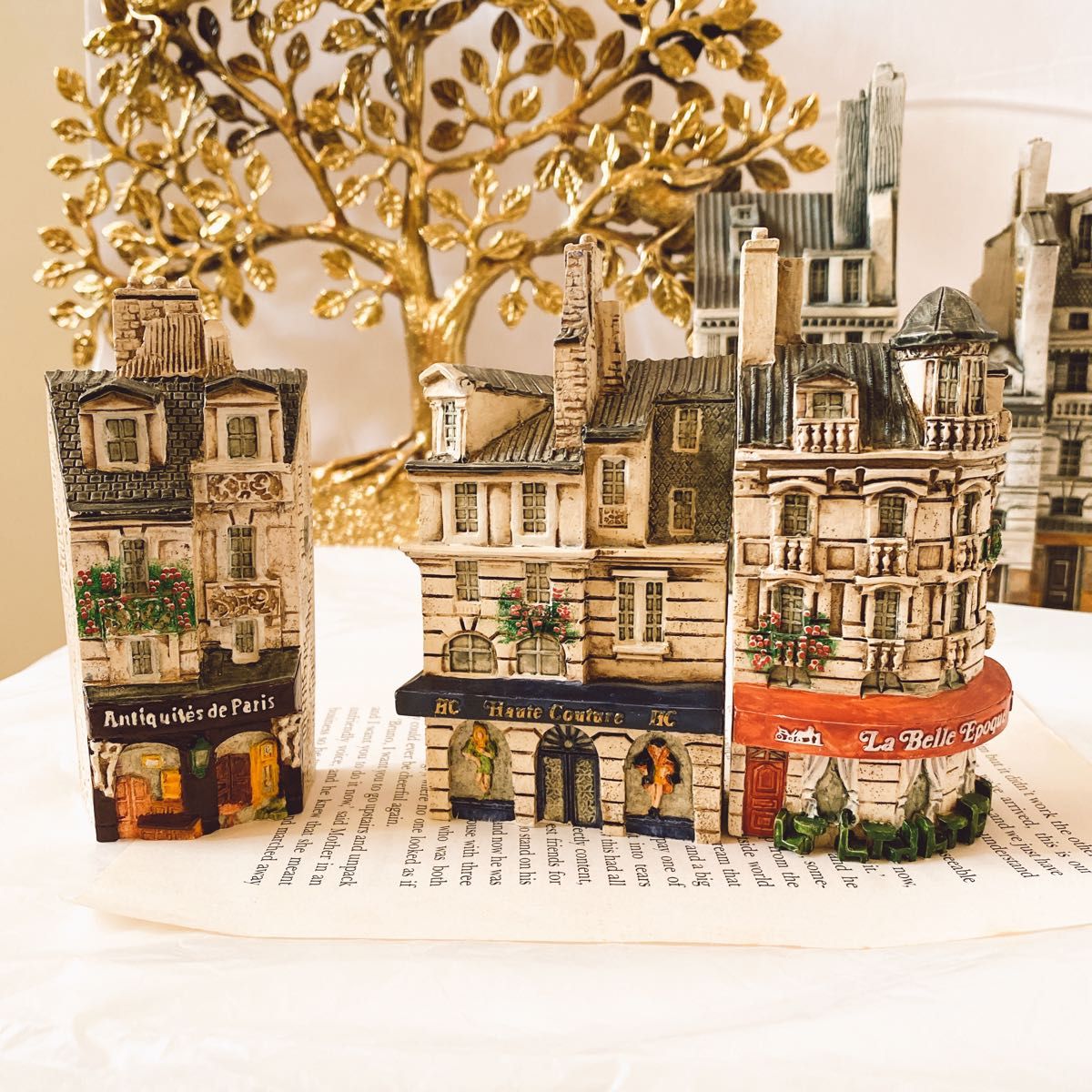 gault house ミニチュア置物 陶芸 フランス 街並み J Carlton