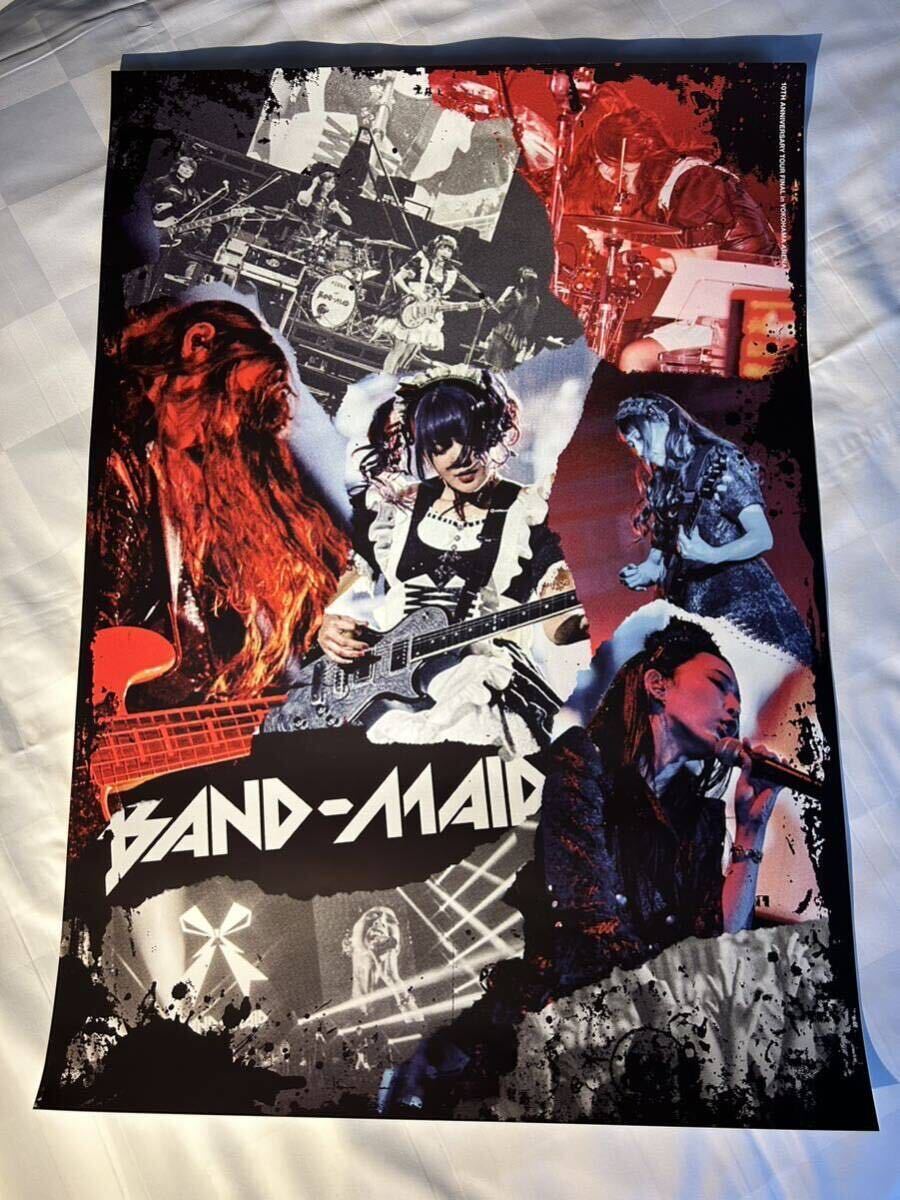 BAND-MAID 10th ANNIVERSARY TOUR ポスター BAND-MAID 10th