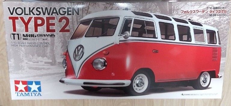 タミヤ 1/10RC フォルクスワーゲン タイプ2（T1）（M-06シャーシ