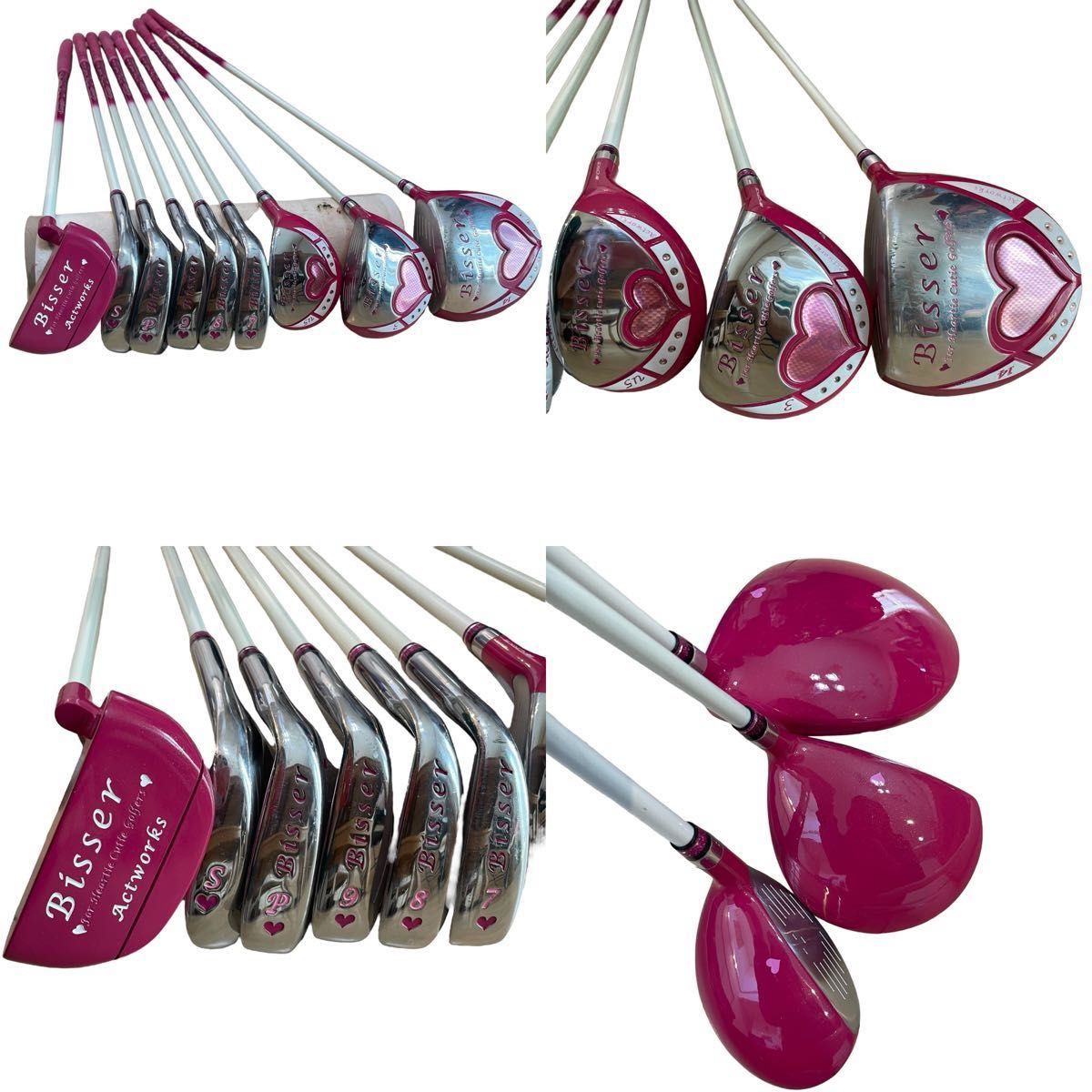 初心者おすすめ】 レディース ゴルフクラブ アイアン セット 9本