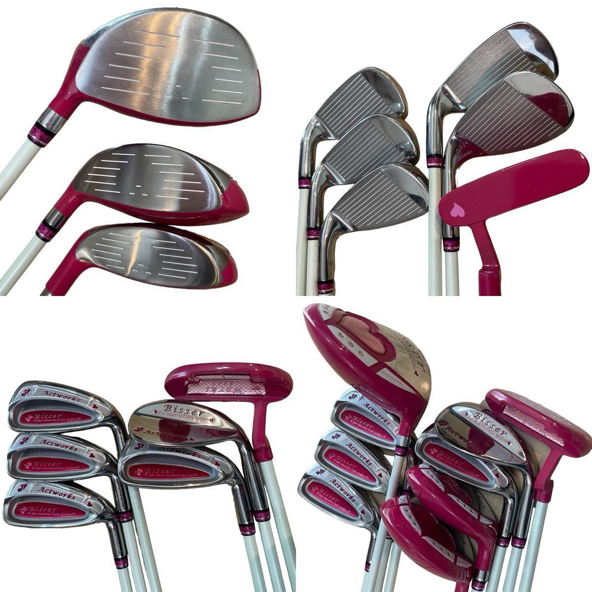 初心者おすすめ】 レディース ゴルフクラブ アイアン セット 9本