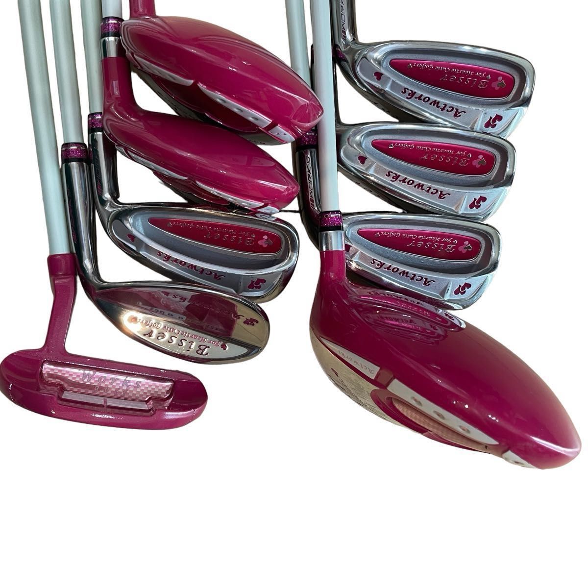 初心者おすすめ】 レディース ゴルフクラブ アイアン セット 9本