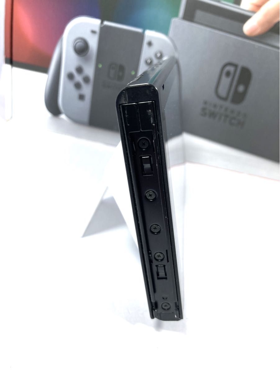 動作確認済み」Nintendo Switchグレー 完品＋コントローラー付き