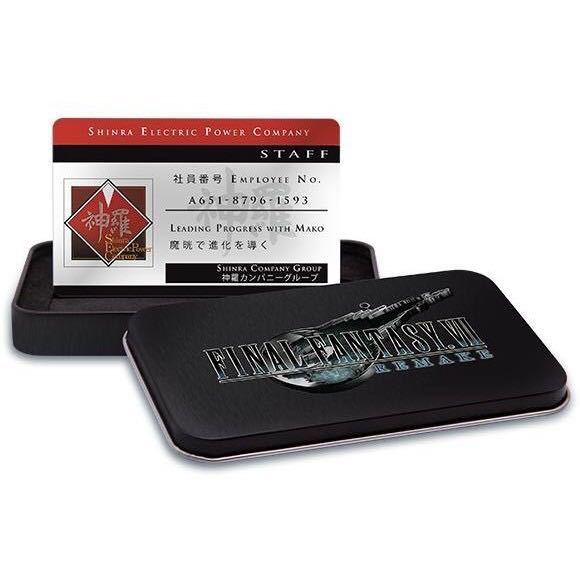 Yahoo!オークション - 臺灣限定 非売品 神羅カンパニー 社員証 ファイ