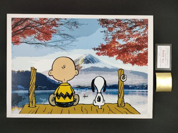 Yahoo!オークション - 世界限定100枚 DEATH NYC アートポスター 04 ス