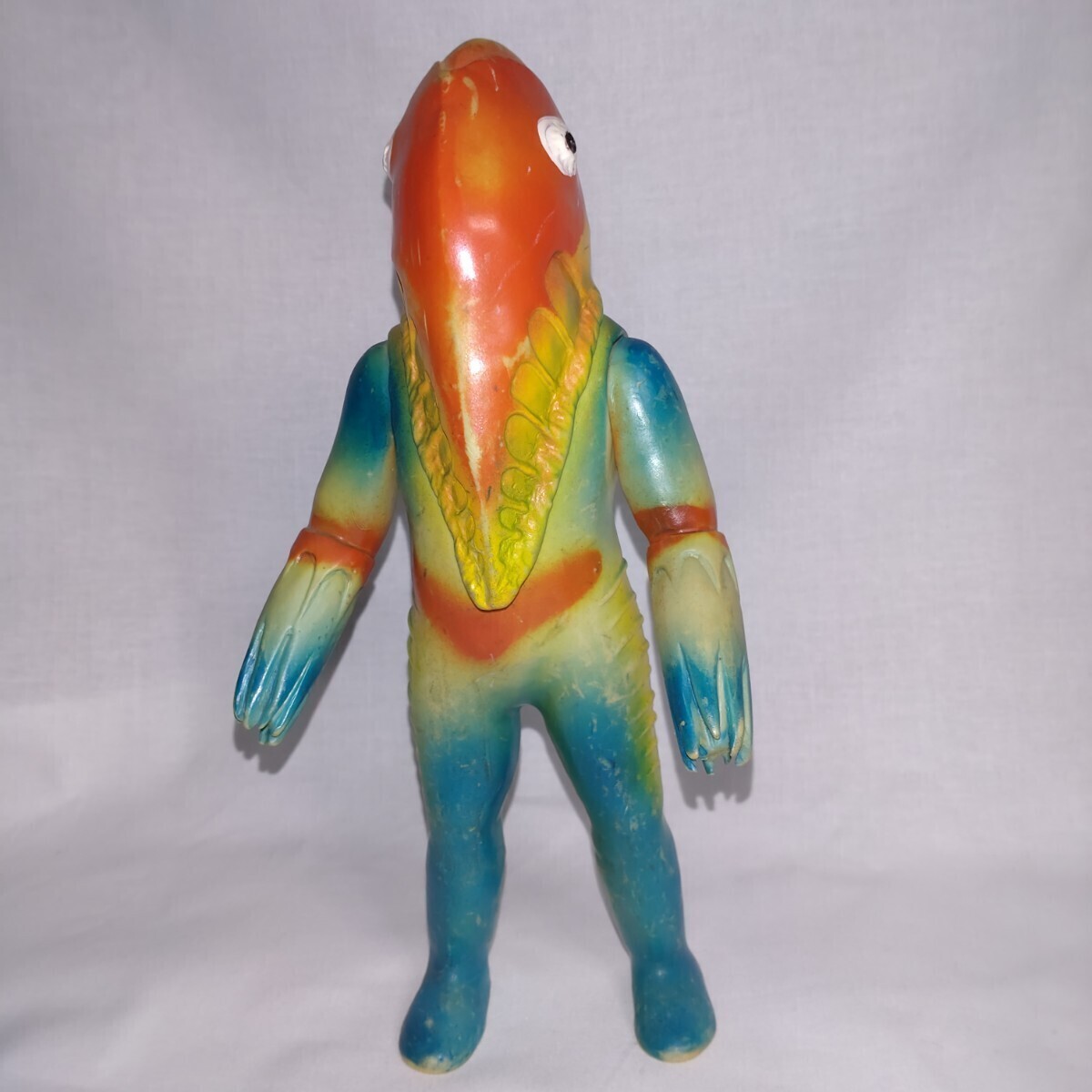 Yahoo!オークション - 当時物ソフビ メトロン星人 スタンダードサイズ