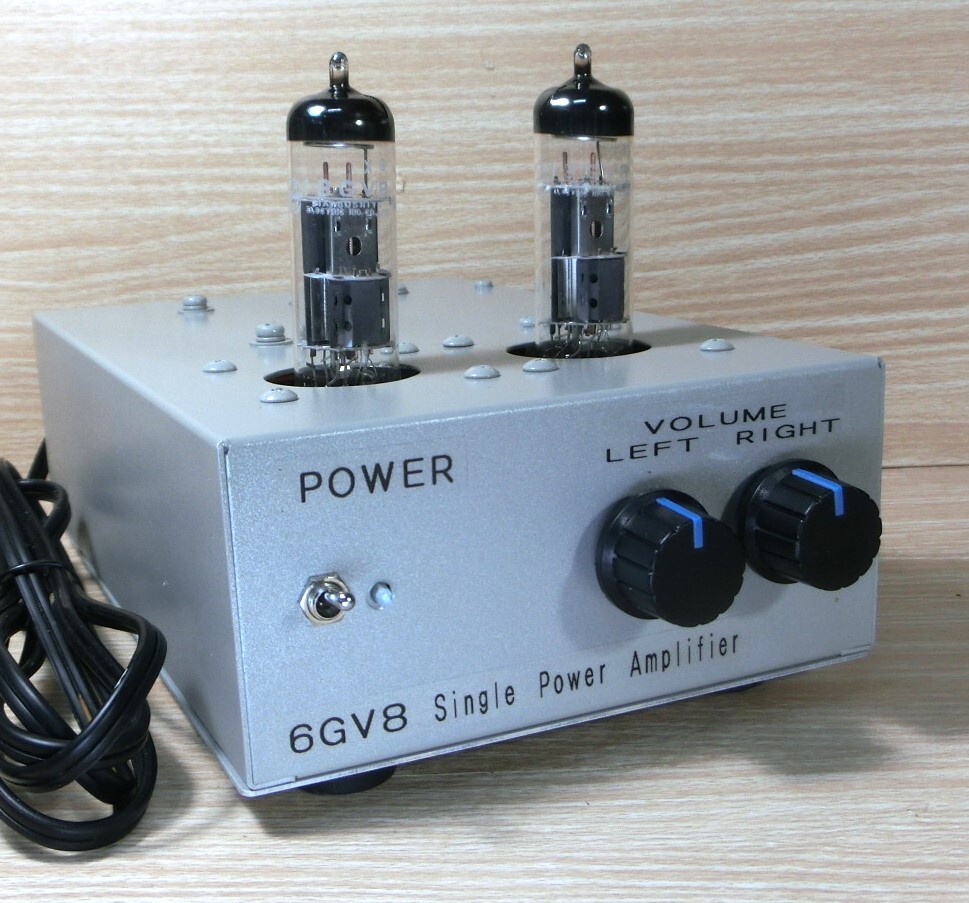 6F5P(6GV8)プッシュプル真空管アンプ 6F5P(6GV8)プッシュプル真空管