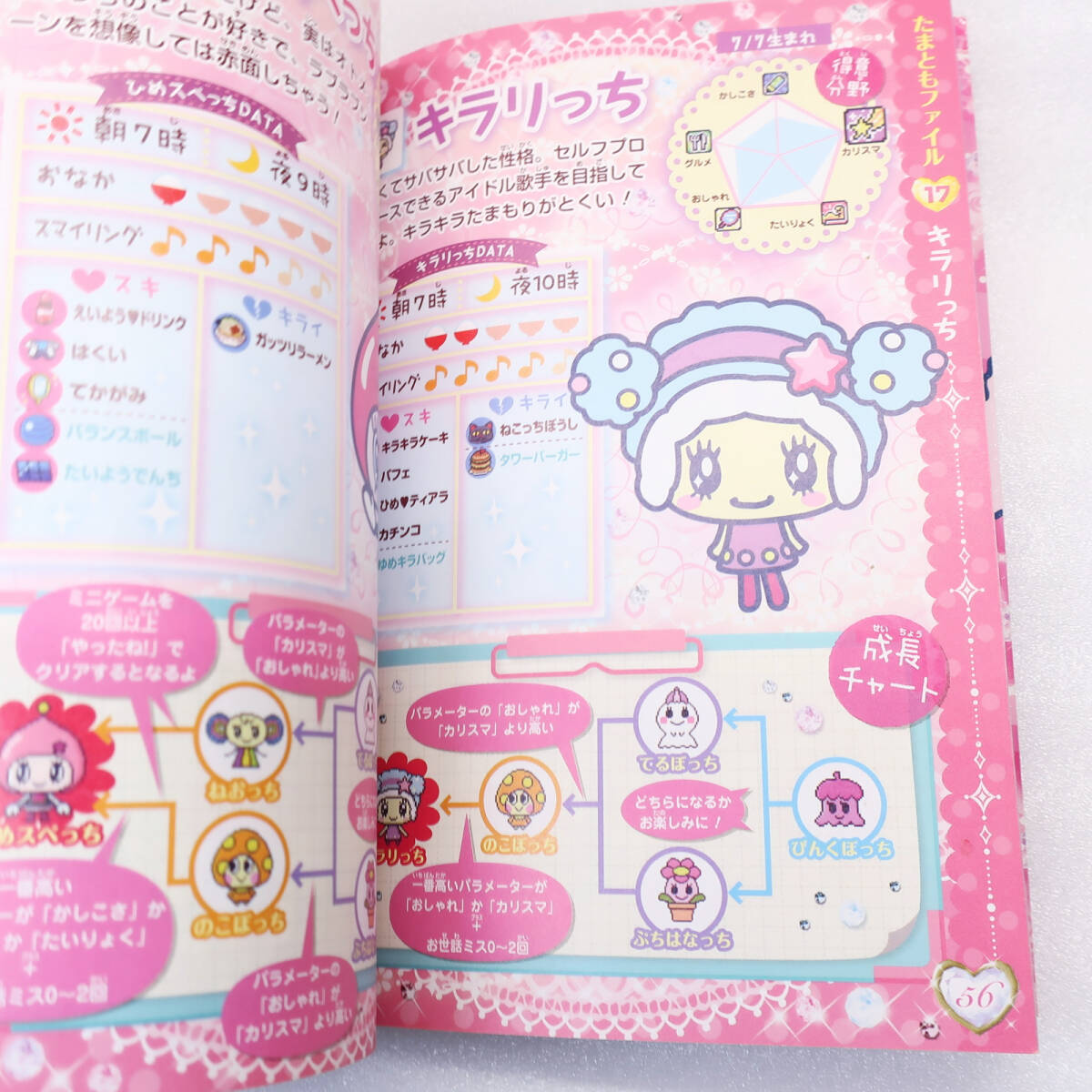 Yahoo!オークション - たまごっちピース きらきら育成ブック Tamagotch