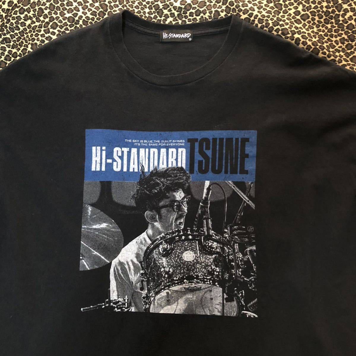 Hi-STANDARD TSUNE Tシャツ XXL ブラック ハイスタンダード ツネ