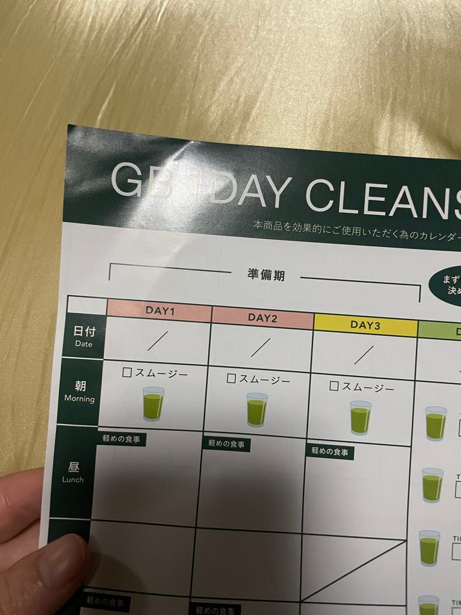 GBワンクレ GB 1 DAY クレンズセット GREEN BROTHERS グリーン