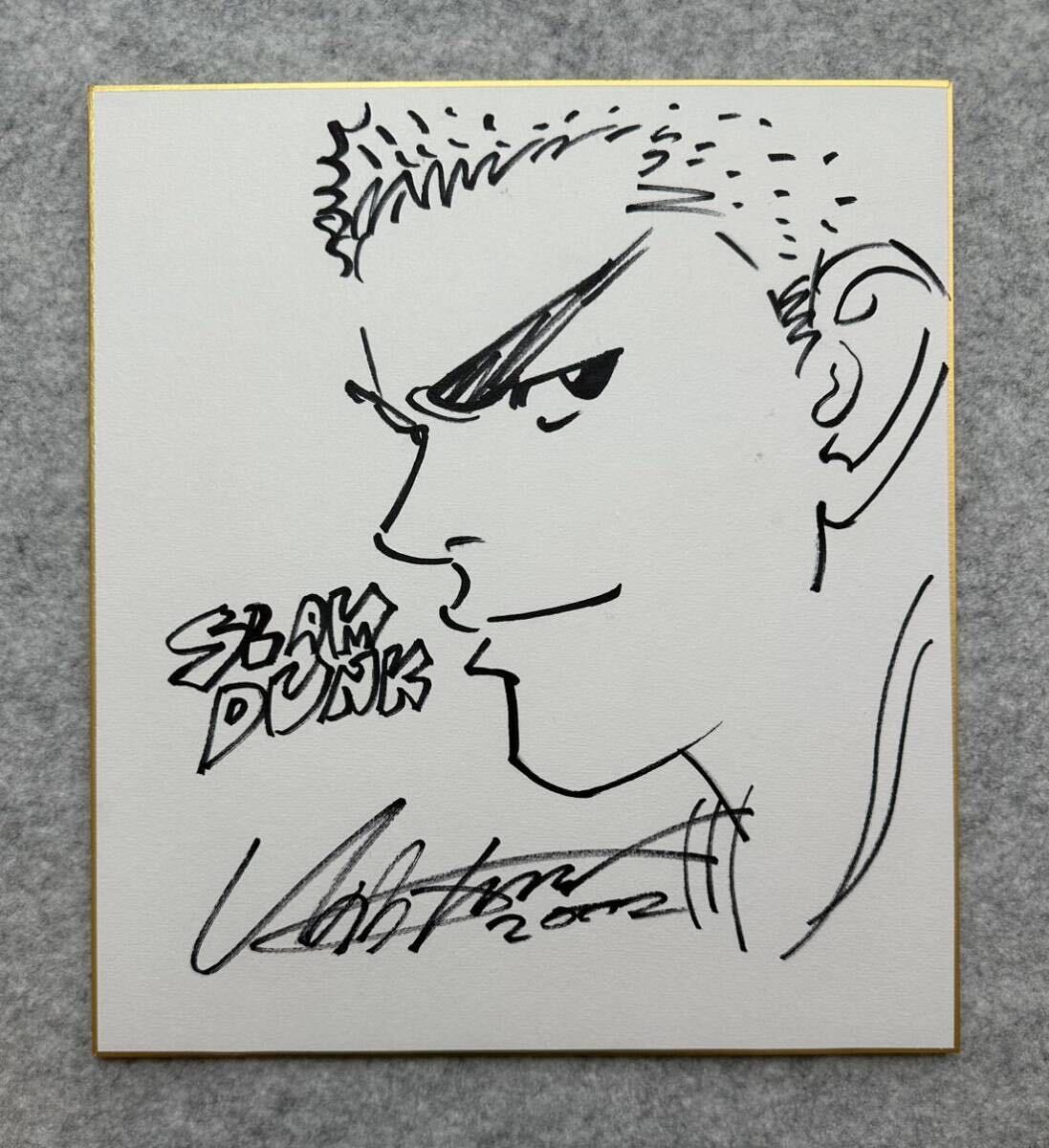 Yahoo!オークション - 【サイン色紙】 井上雄彦 『SLAM DUNK』（スラム