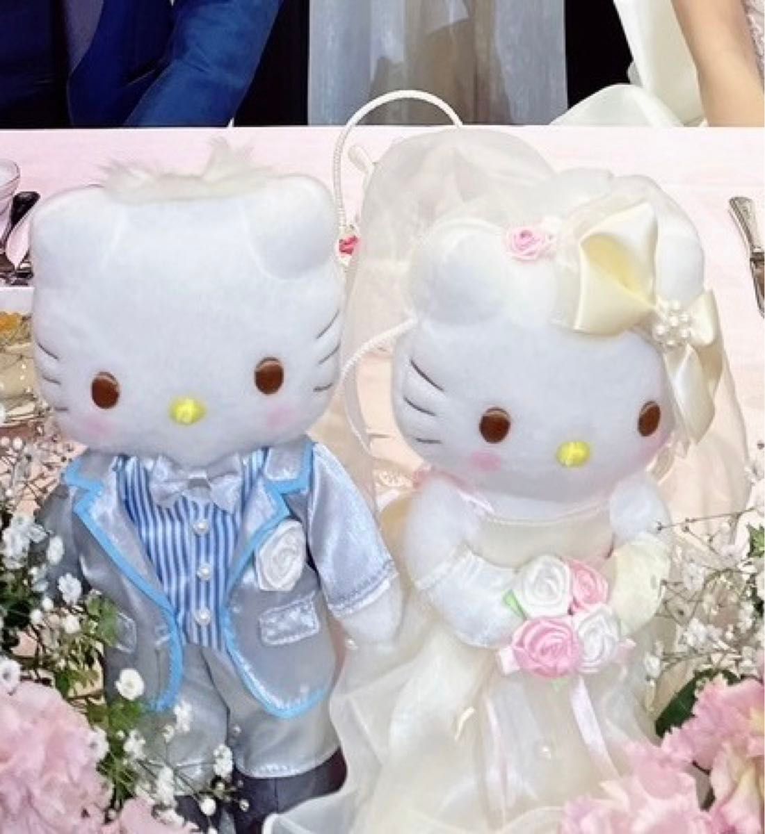 ハローキティ サンリオ ダニエル ウェディングドール ぬいぐるみ