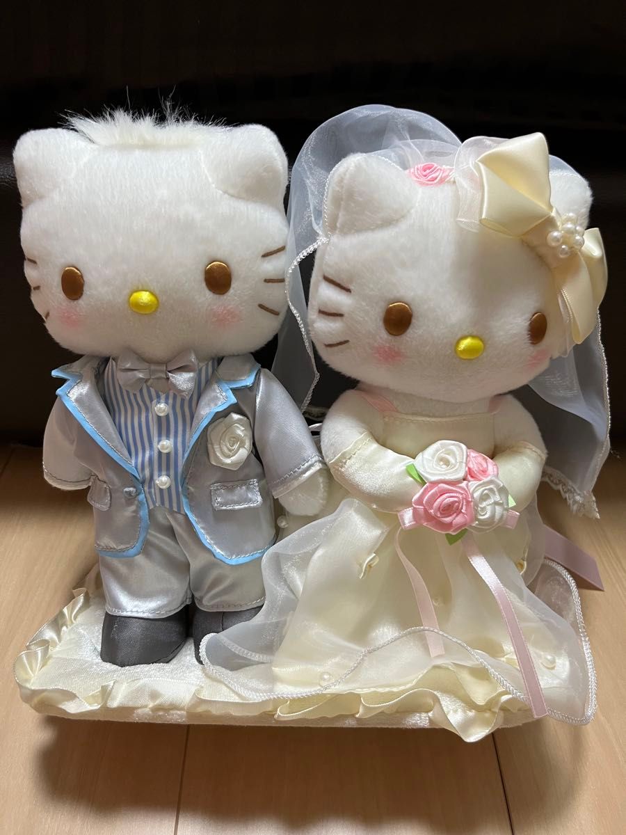 ハローキティ サンリオ ダニエル ウェディングドール ぬいぐるみ