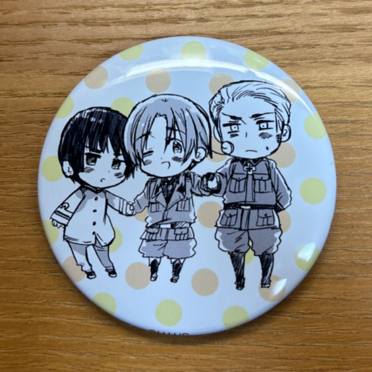 ヘタリア 枢軸 日本 イタリア ドイツ 缶バッジ｜Yahoo!フリマ（旧