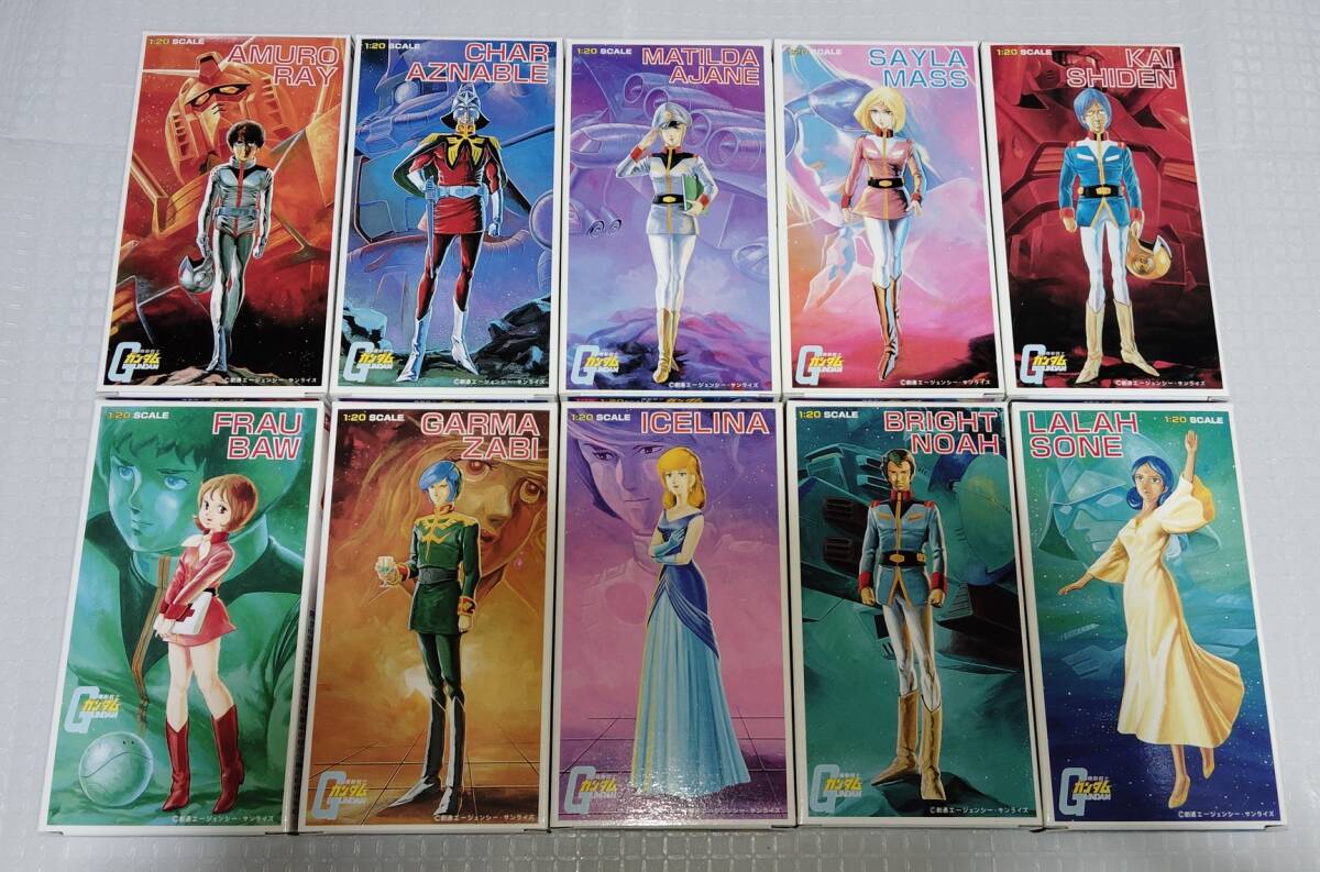 Yahoo!オークション - 【ガンプラ】未組立て 旧キット ガンダム キャラ