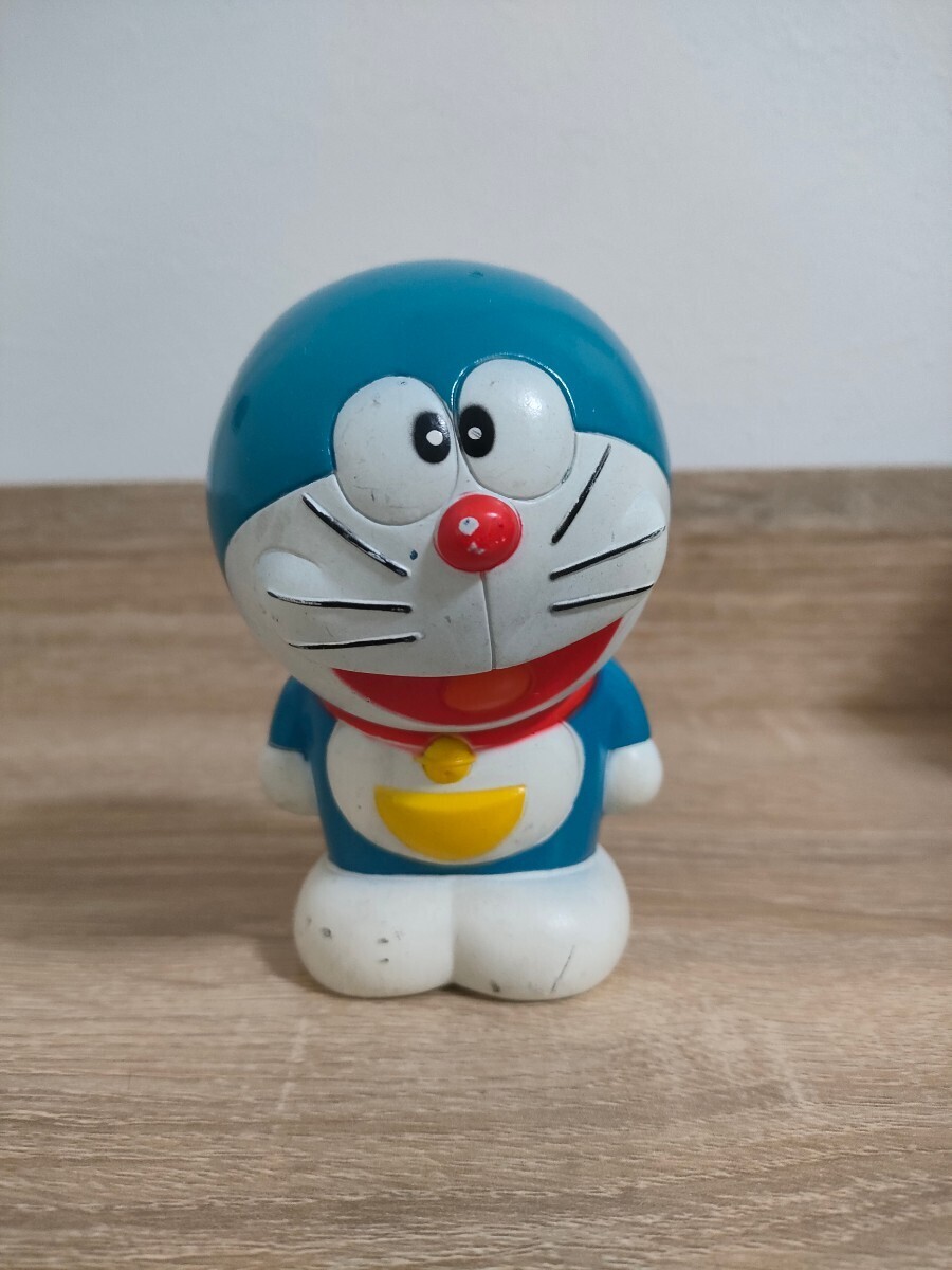 Yahoo!オークション - ソフビ ドラえもん 昭和レトロ フィギュア 当時