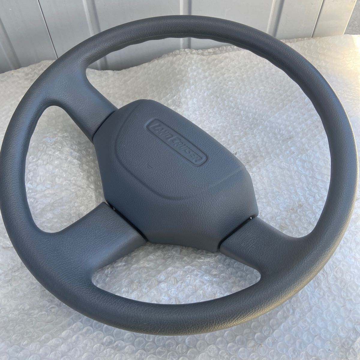 美品 ランクル70 ランドクルーザー70 ステアリング ハンドル 純正