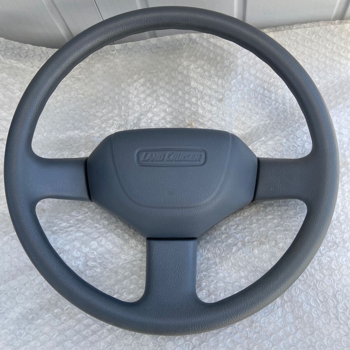 美品 ランクル70 ランドクルーザー70 ステアリング ハンドル 純正