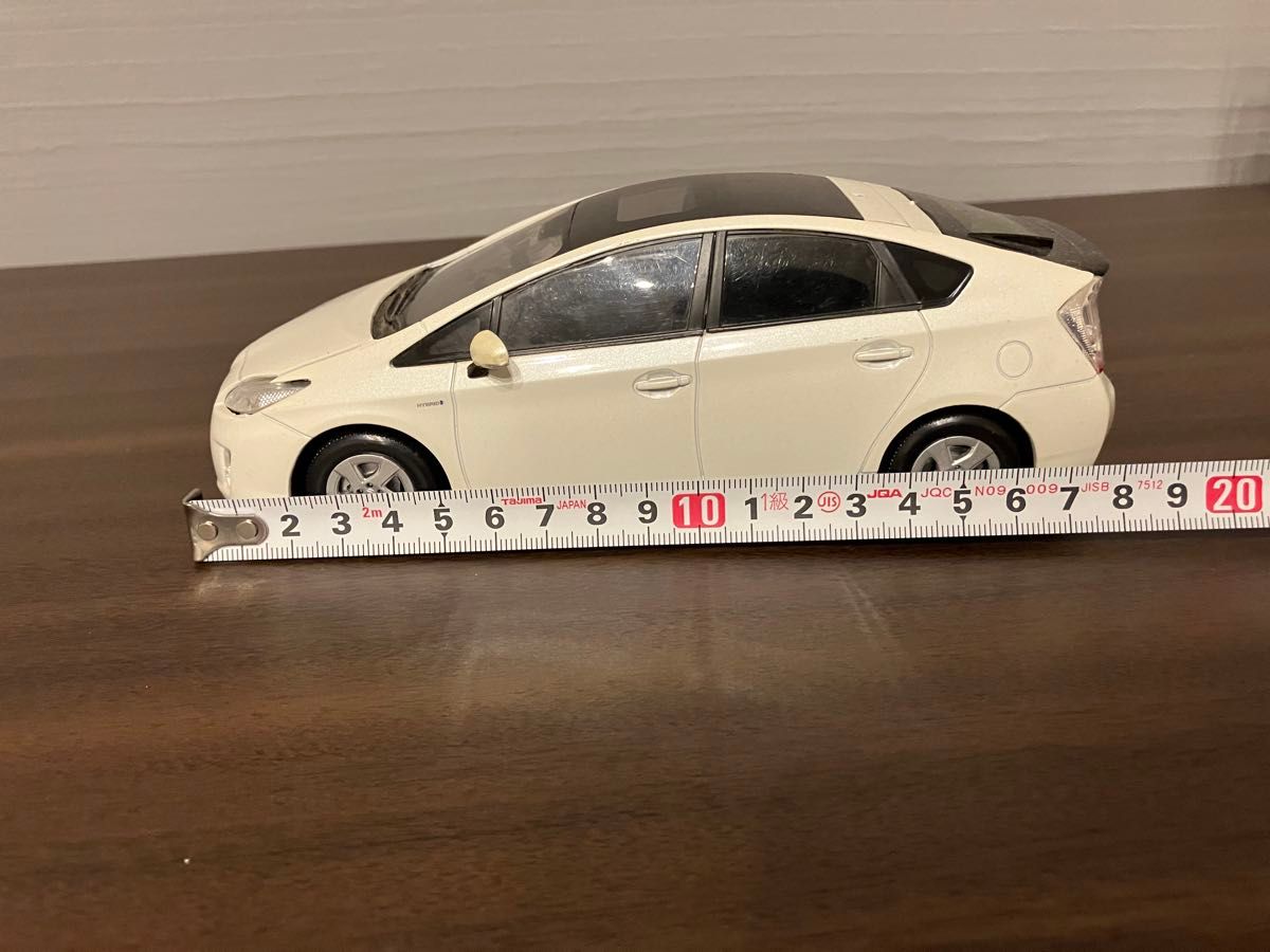 トヨタ カラーサンプル ミニカー プリウス ホワイトパールクリスタル