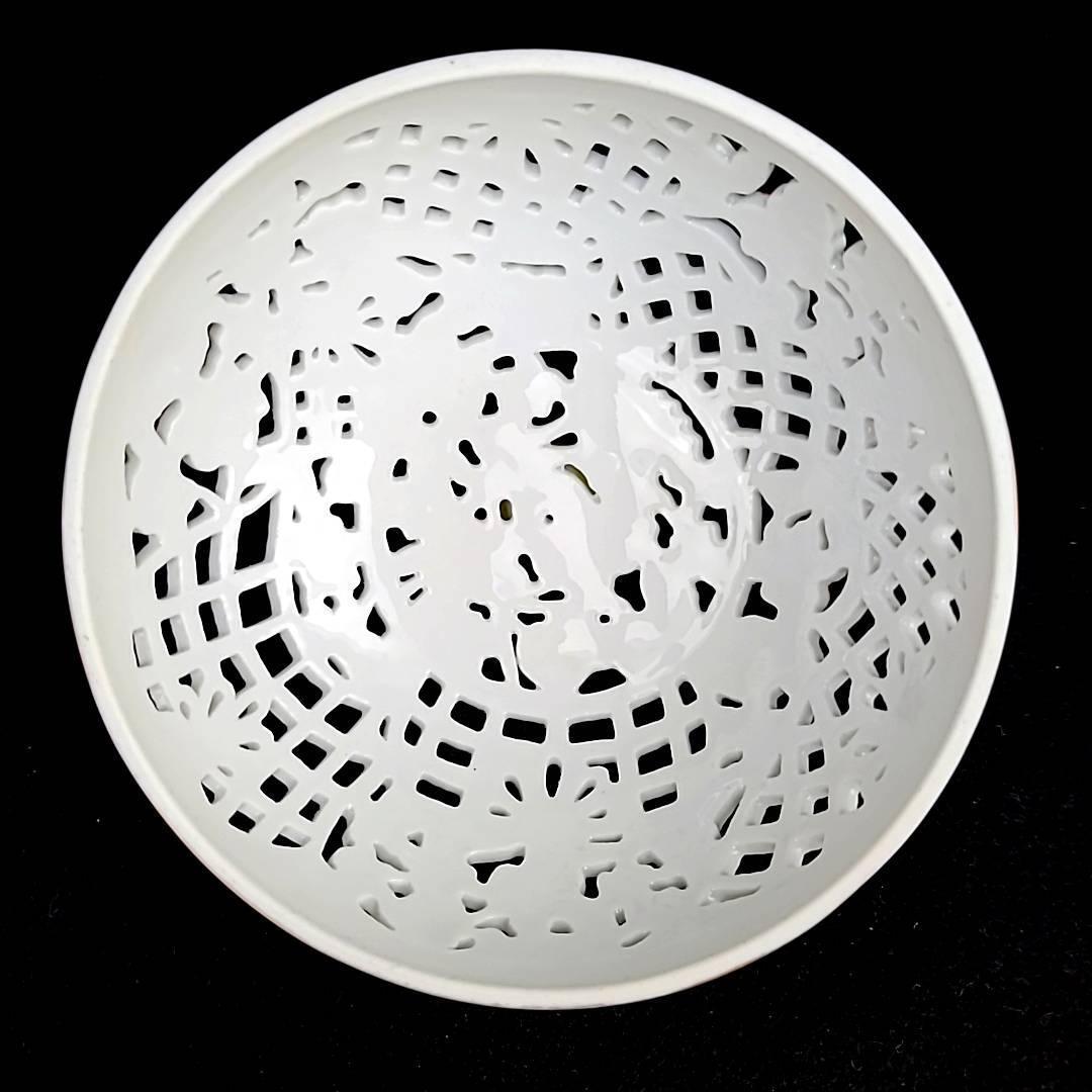 美品 ヘレンド HEREND ファンタジー 透かし ボンボン入れ ボンボ