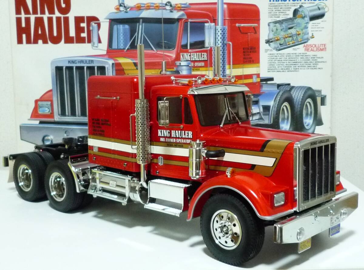 Yahoo!オークション - 1/14 TAMIYA RC TRACTOR TRUCK KING HAULER タミ