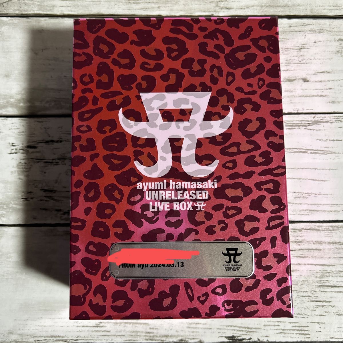 ayumi hamasaki UNRELEASED LIVE BOX DVD 4枚セット 浜崎あゆみ ファン