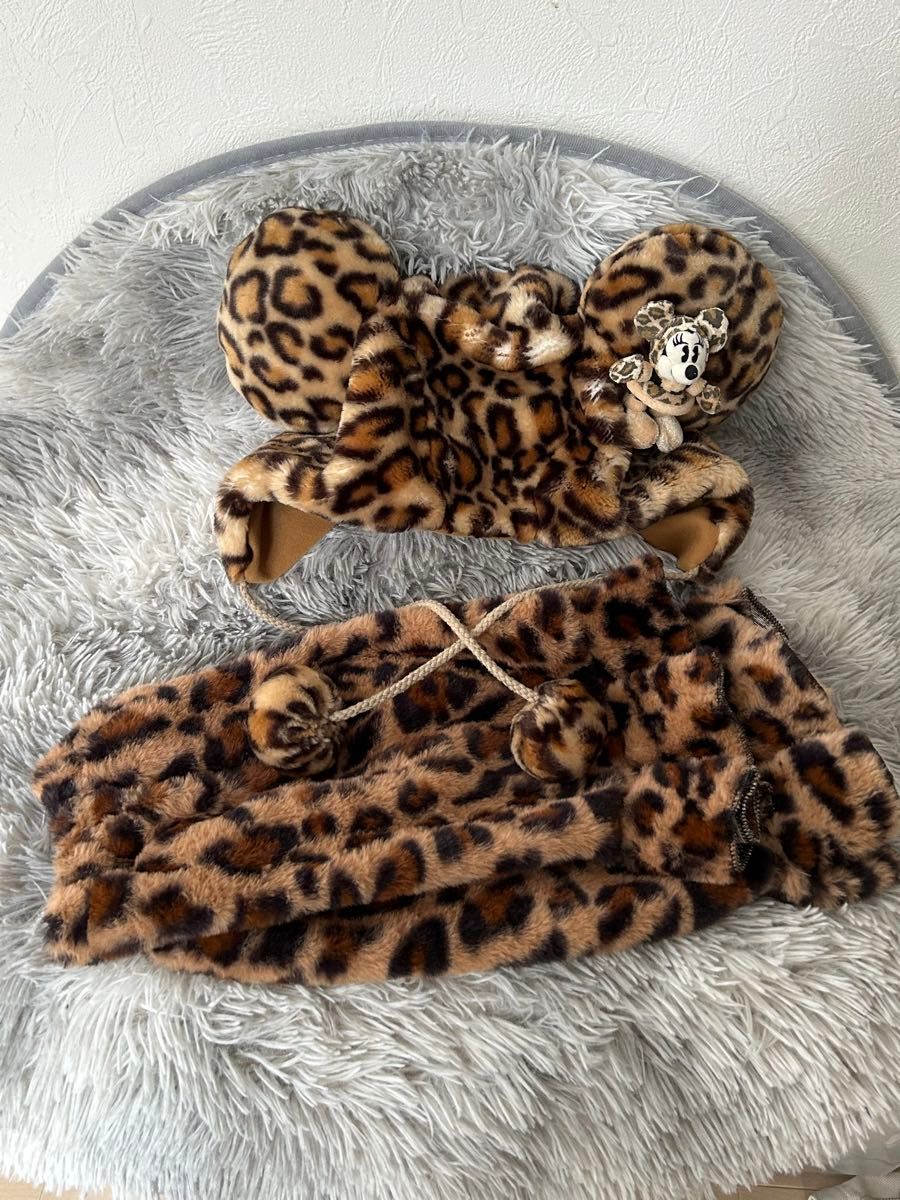 ディズニー ヒョウ柄ファンキャップ ヒョウ柄ソックスセット｜Yahoo