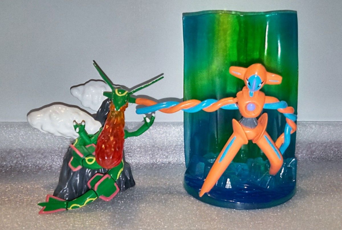 バトルコロシアム レックウザVSデオキシス フィギュア 劇場限定