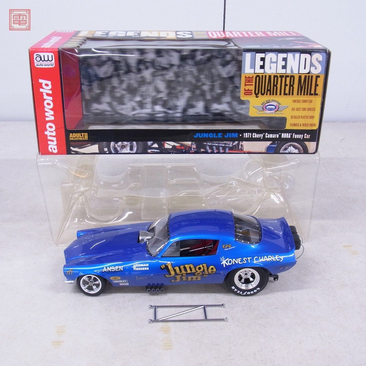 Yahoo!オークション - オートワールド 1/18 JUNGLE JIM 1971 シボレー