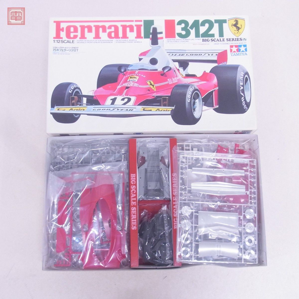 Yahoo!オークション - 未組立 タミヤ 1/12 75年 フェラーリ 312T ビッ