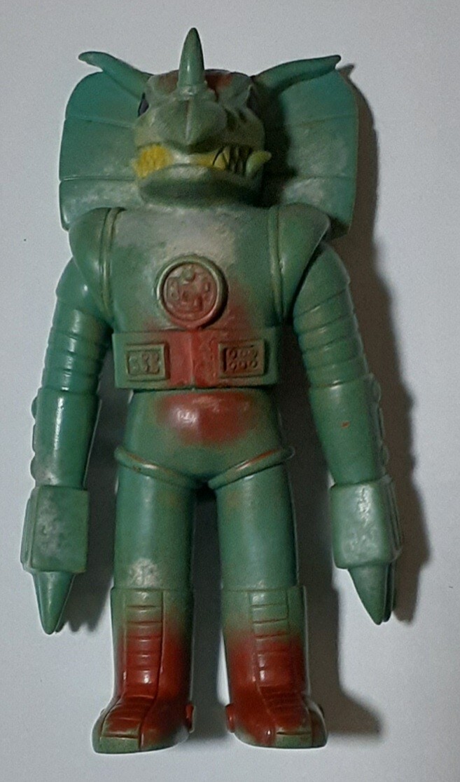 Yahoo!オークション - ブルマァク 電人ザボーガー ガラキ ソフビ / 約1