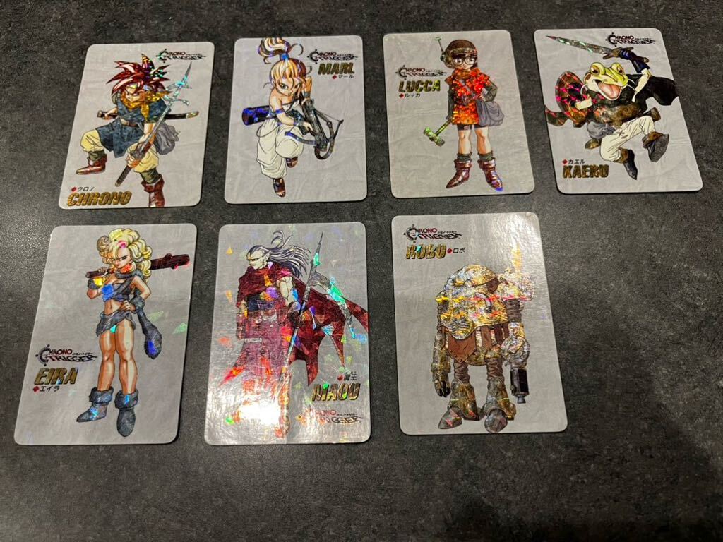 Yahoo!オークション - クロノトリガーカード 非売品 7種類 当時物 レア